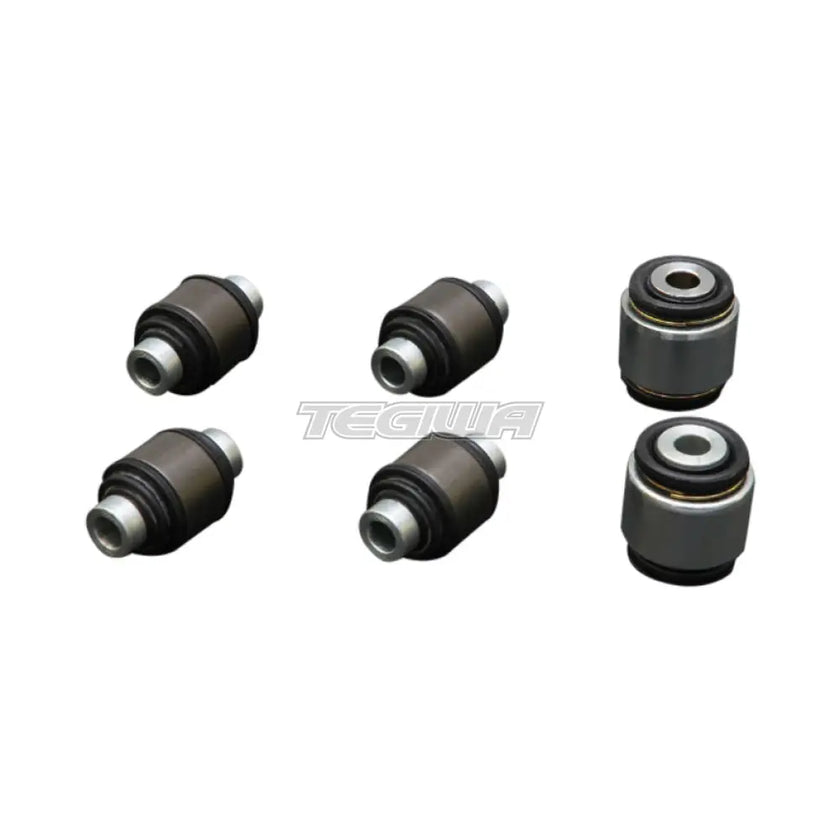 Hardrace Spherical Bearings Rear Lower Arm Bushes 40mm Shock Bush 6Pc Set Honda Civic EK 96-00
