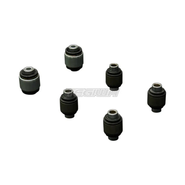 Hardrace Spherical Bearings Rear Lower Arm Bushes 50mm Shock Bush 6Pc Set Honda Civic EG 92-96