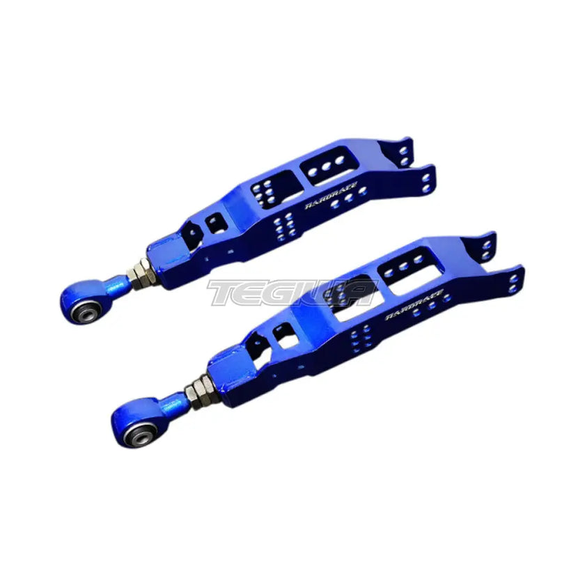 Hardrace Stance Series Rear Lower Control Arms And Camber Kit With Hardened Rubber Bushes 2Pc Set Subaru Impreza GRB Legacy BM BR BRZ Toyota GT86
