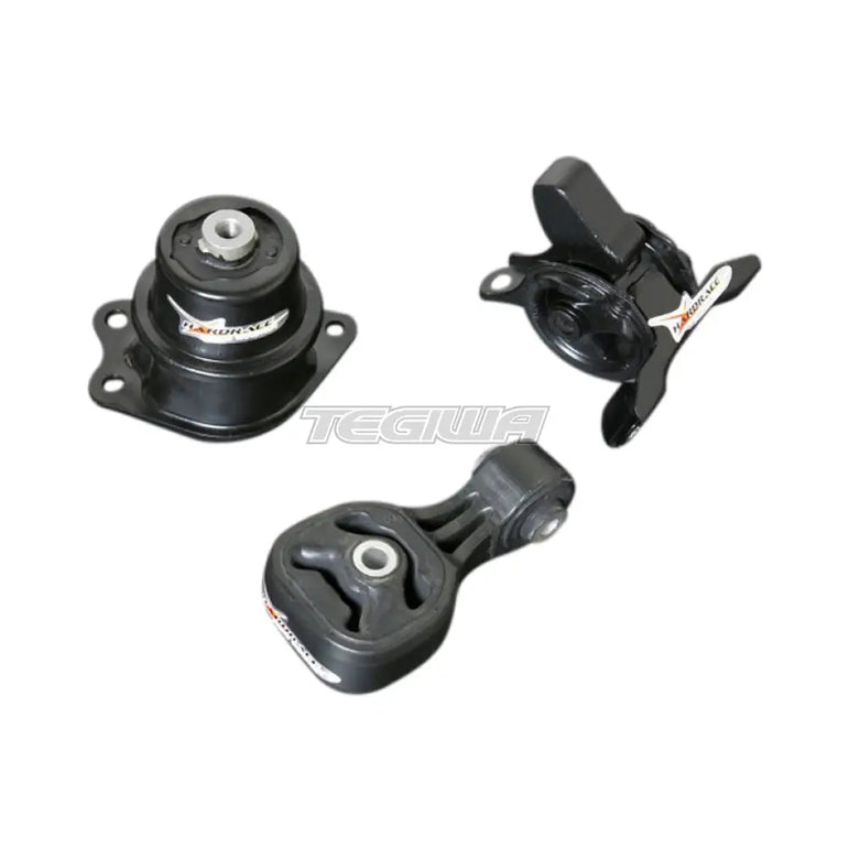 Hardrace Street Series Hardened Engine Mount 3Pc Set Honda Fit GE AT 08-13