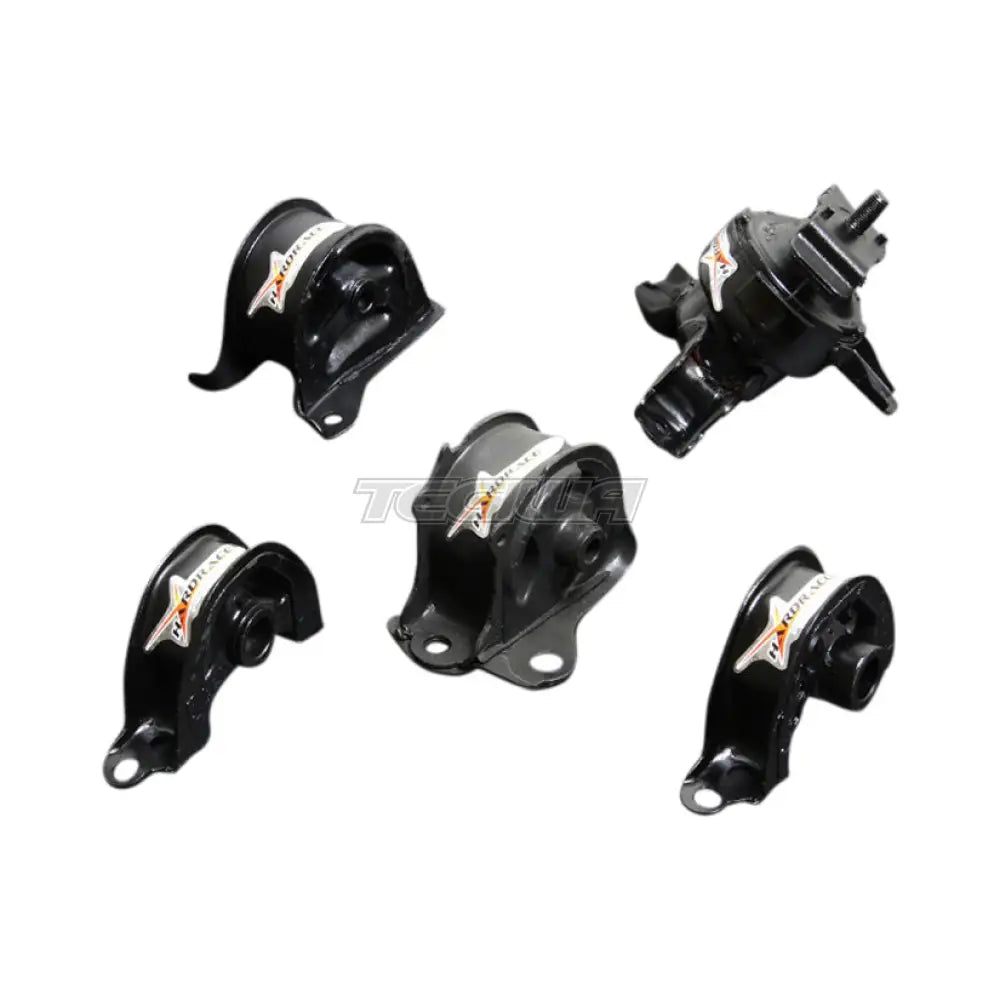 Hardrace Street Series Hardened Engine Mount 5Pc Set Honda Civic EK 96-00