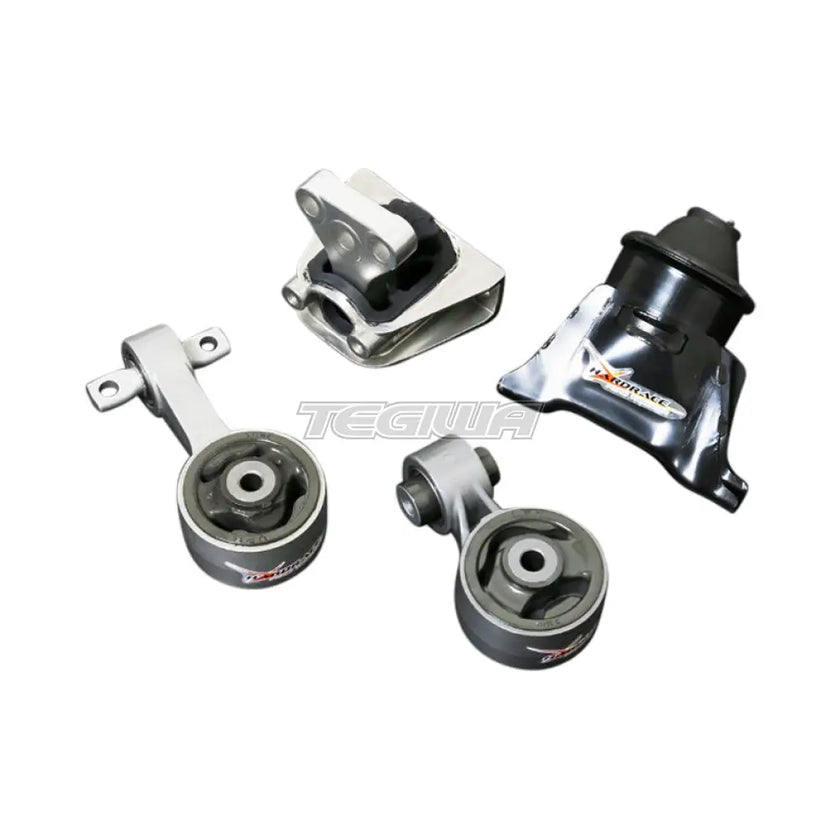 Hardrace Street Series Hardened Engine Mounts 4Pc Set Honda Civic FD 2.0 AT 06-11