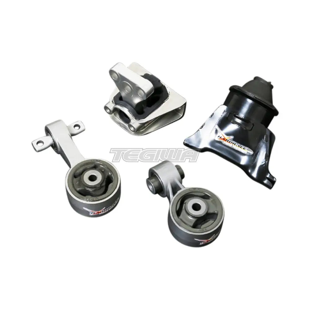 Hardrace Street Series Hardened Engine Mounts 4Pc Set Honda Civic FD 2.0 AT 06-11