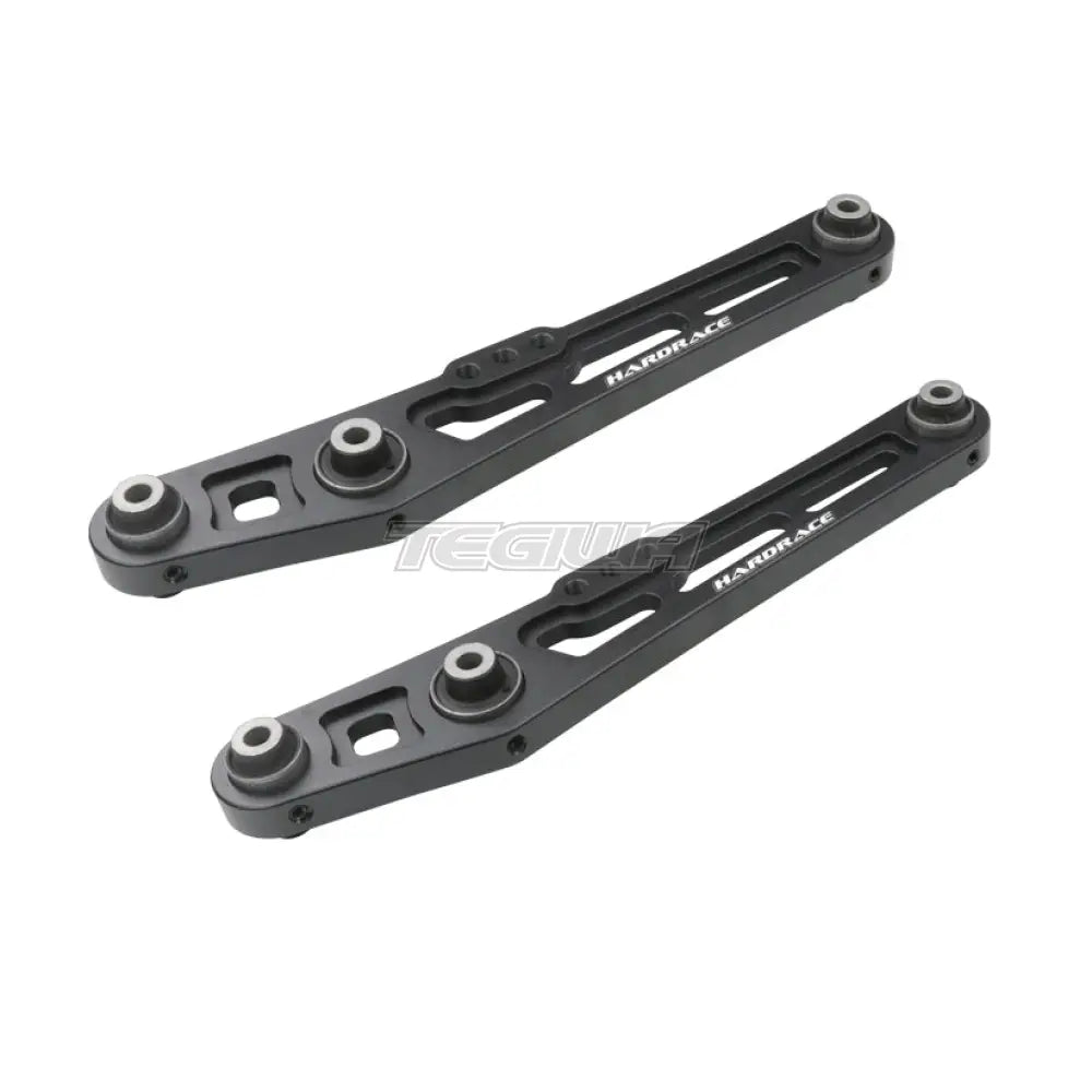 Hardrace Street Series Rear Lower Control Arm 2Pc Set Honda Civic EG/DC2/EF 92-96 Black