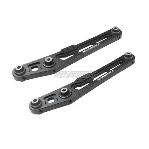 Hardrace Street Series Rear Lower Control Arm 2Pc Set Honda Civic EG/DC2/EF 92-96 Black