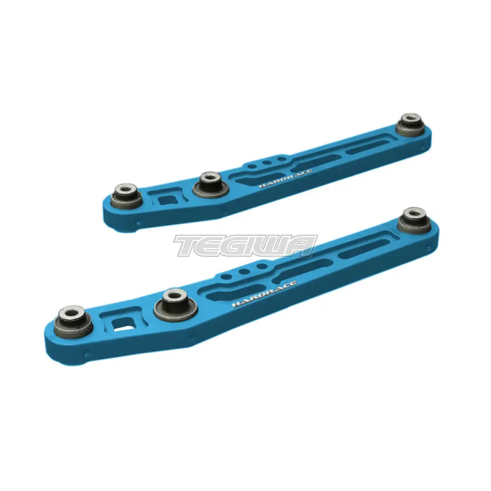 Hardrace Street Series Rear Lower Control Arm 2Pc Set Honda Civic EG DC2 EF 92-96 Blue