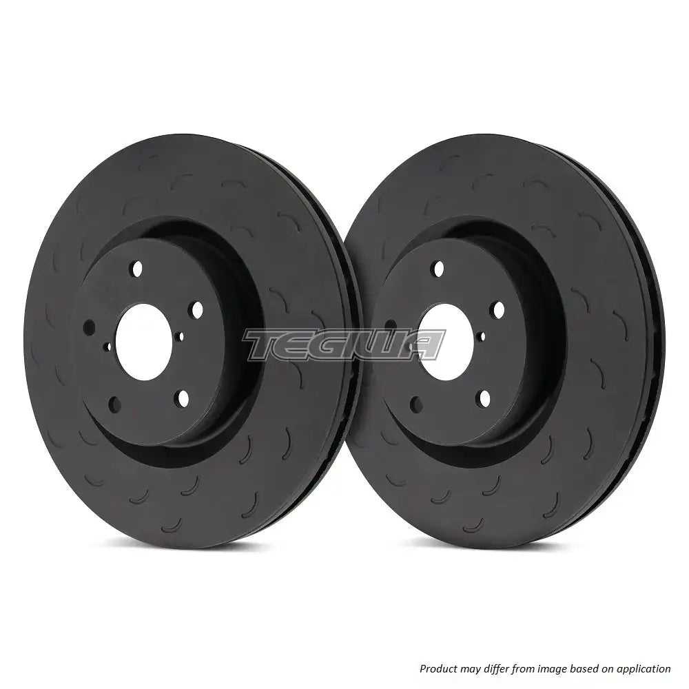 HAWK Performance Talon Slotted Brake Discs Rear Honda S2000 AP1 AP2 99-09