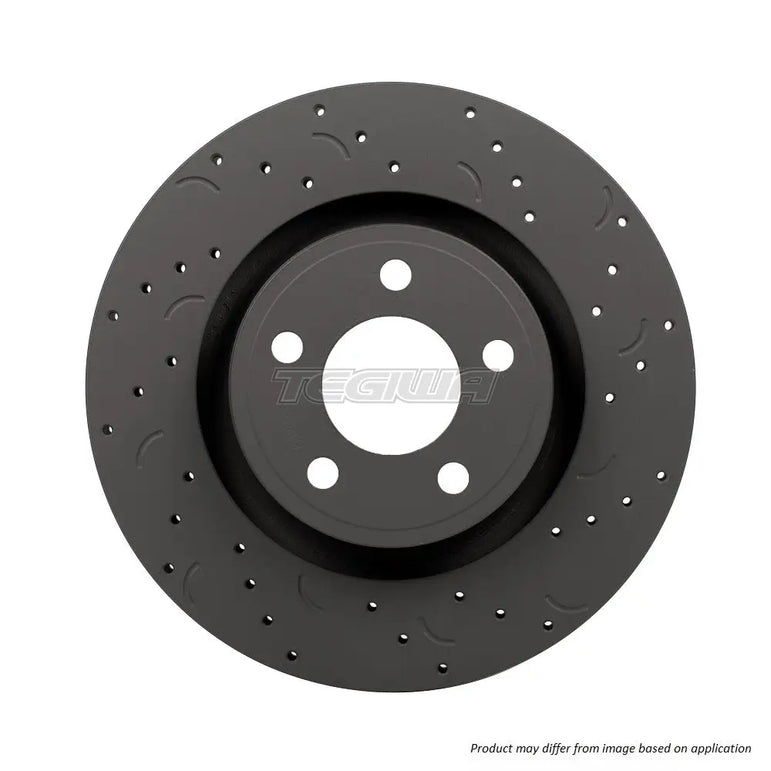 HAWK Performance Talon Slotted & Drilled Brake Discs Front - HTC5363