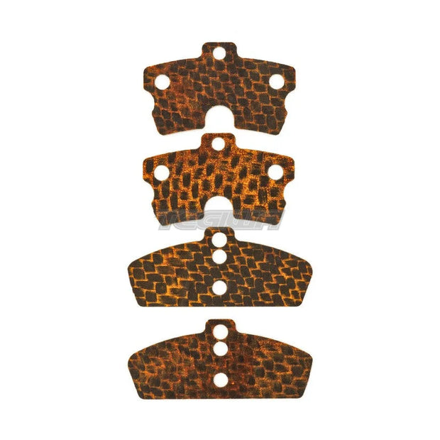 HEL Performance Carbon Fibre Brake Shims Honda Civic Type-R FK2 15-17