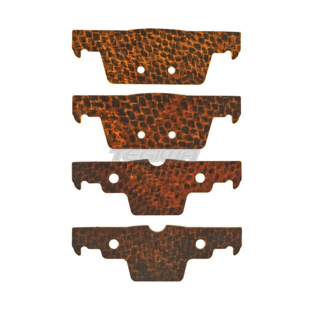 HEL Performance Carbon Fibre Brake Shims Honda Civic Type-R FK8 17+