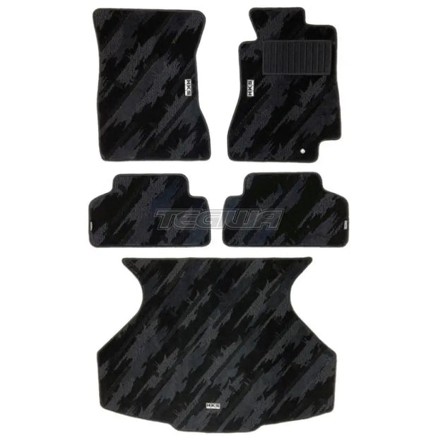 HKS Monotone Oil Splash Full Interior Mat Set Toyota Supra MK4 JZ80
