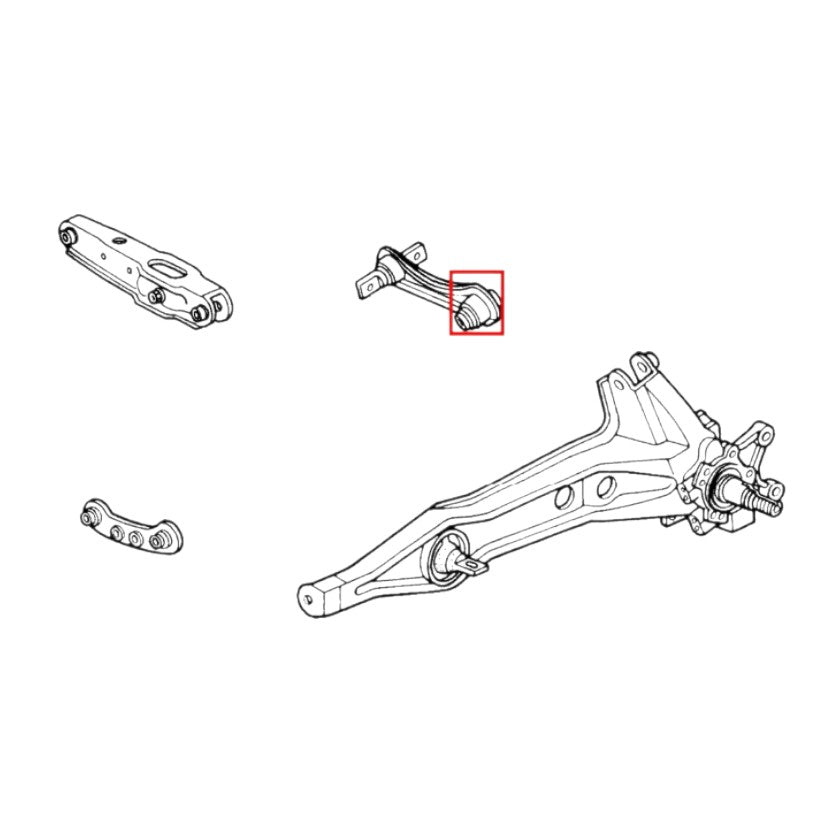 Mugen Upper Outer Arm Hard Bush Set  Honda Integra DC2 DB8 95-01