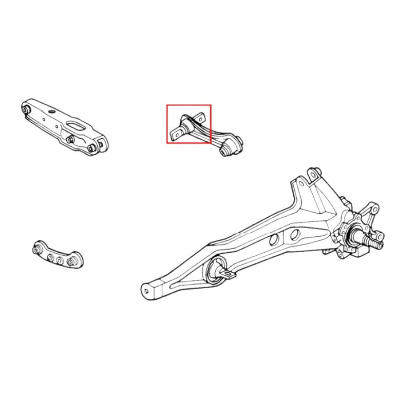 Mugen Rear Inner Upper Arm Bush Set Honda Integra Type DC2 DB8 95-01