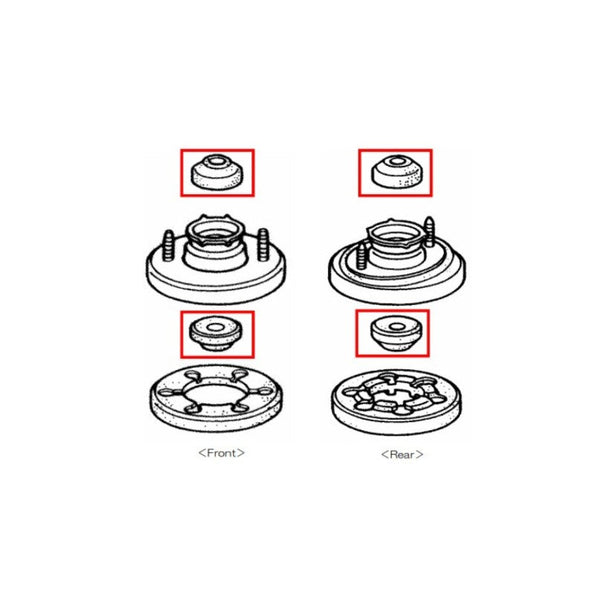 Mugen Hard Bush Rubber Damper Mount Honda Integra DC2 DB8 95-01