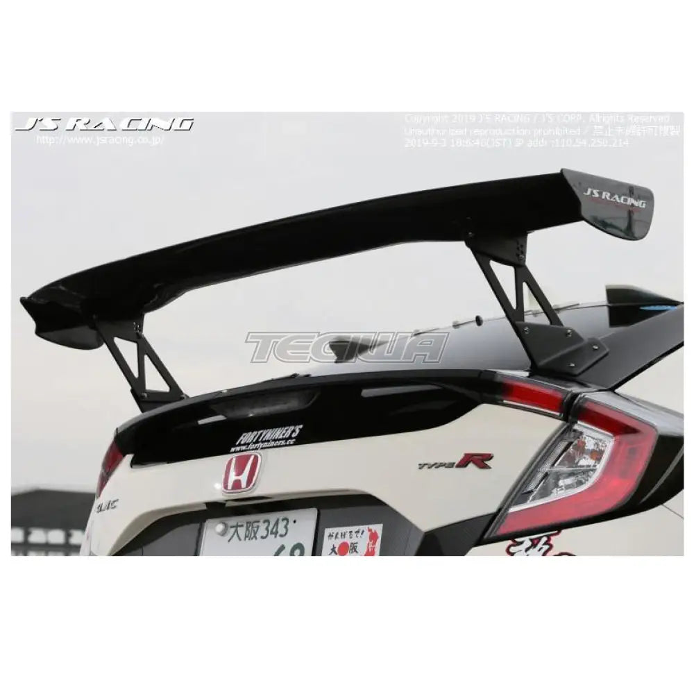 J's Racing 3D GT-WING TYPE-1 WET Carbon 1600mm Honda Civic FK8 Type R