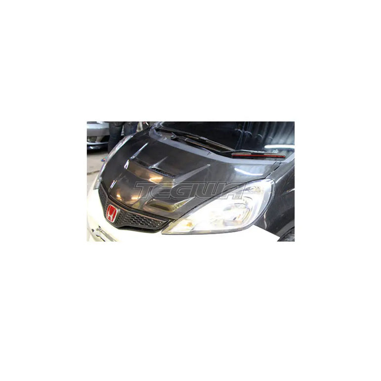 J's Racing Aero Hood Type-S FRP Honda Fit/Jazz GK3/6