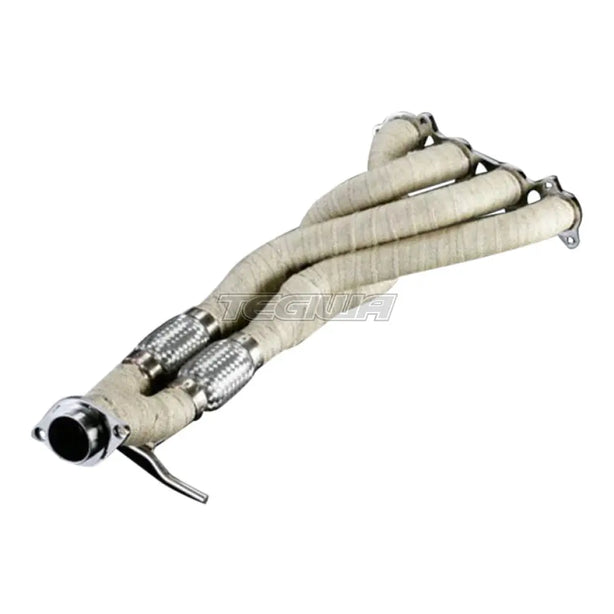 J's Racing FX-PRO EXHAUST MANIFOLD Honda Civic FD2 Type R Heatwrapped