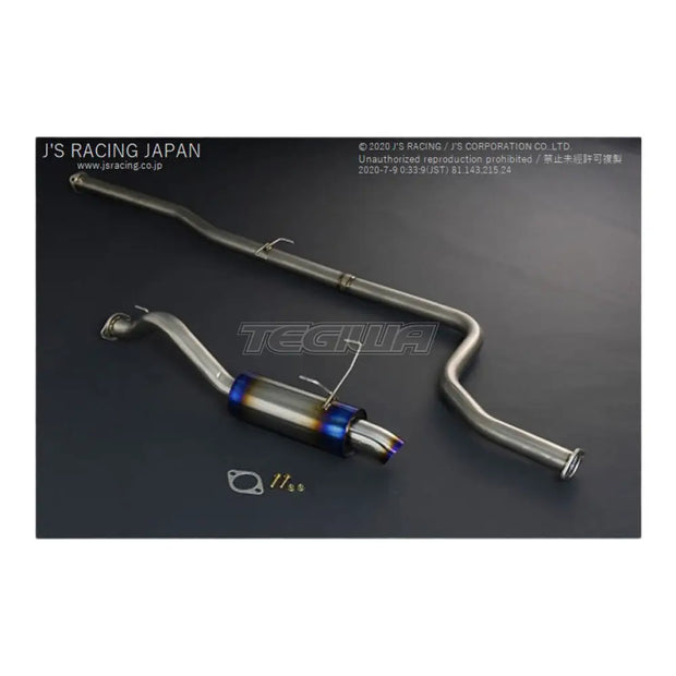 Js Racing FX-PRO Full Titanium Silencer 60RR Honda Integra DC2