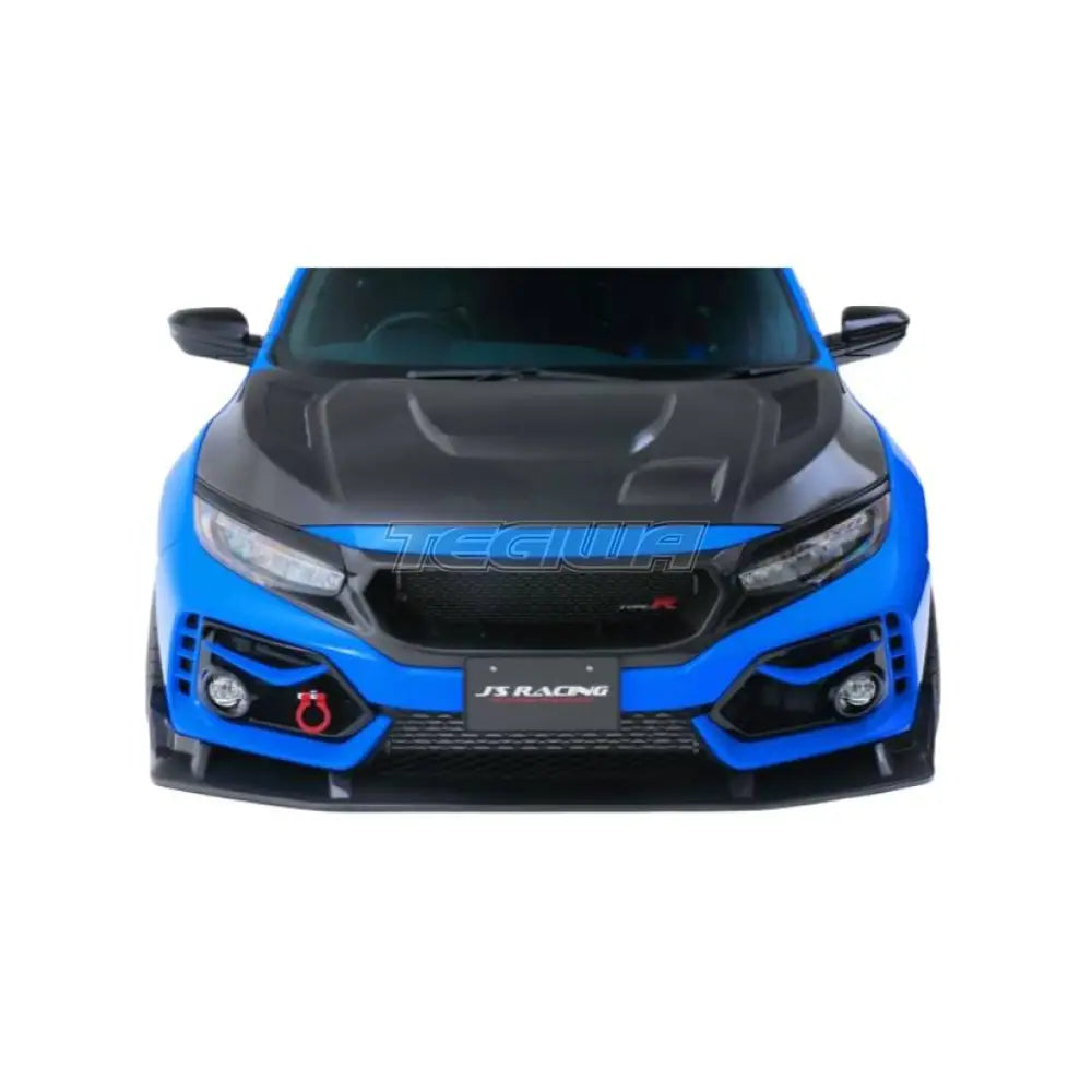 J's Racing Type-S FRP Front Wing Spoiler Honda Civic Type-R FK8