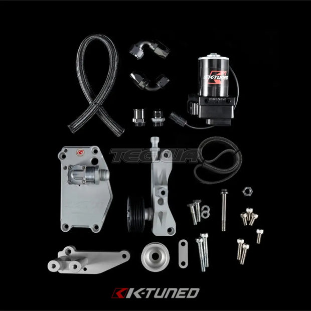K-Tuned Complete Alternator Water Plate Kit With Electric Water Pump Honda K-Series K24Z No bracket or line Misc &