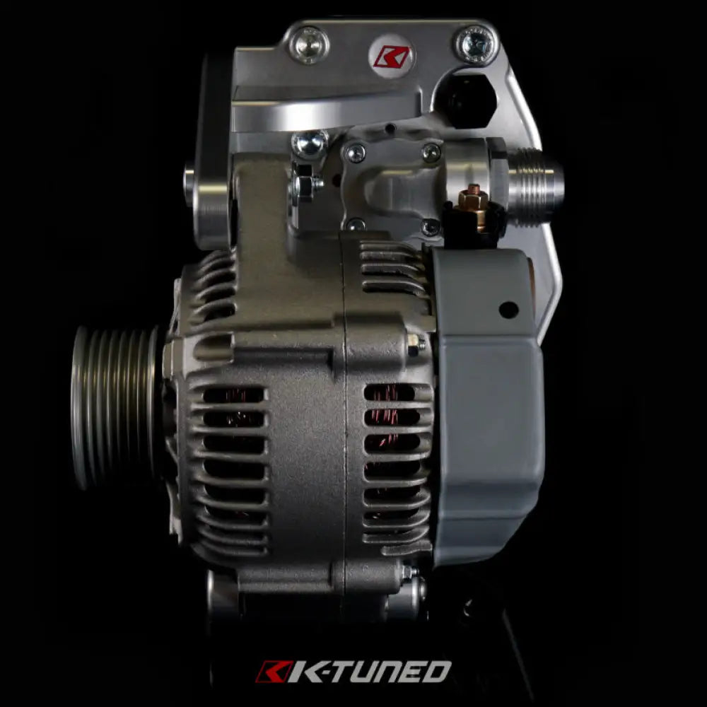 K-Tuned Complete B-Series Alternator Water Plate Kit With Electric Water Pump