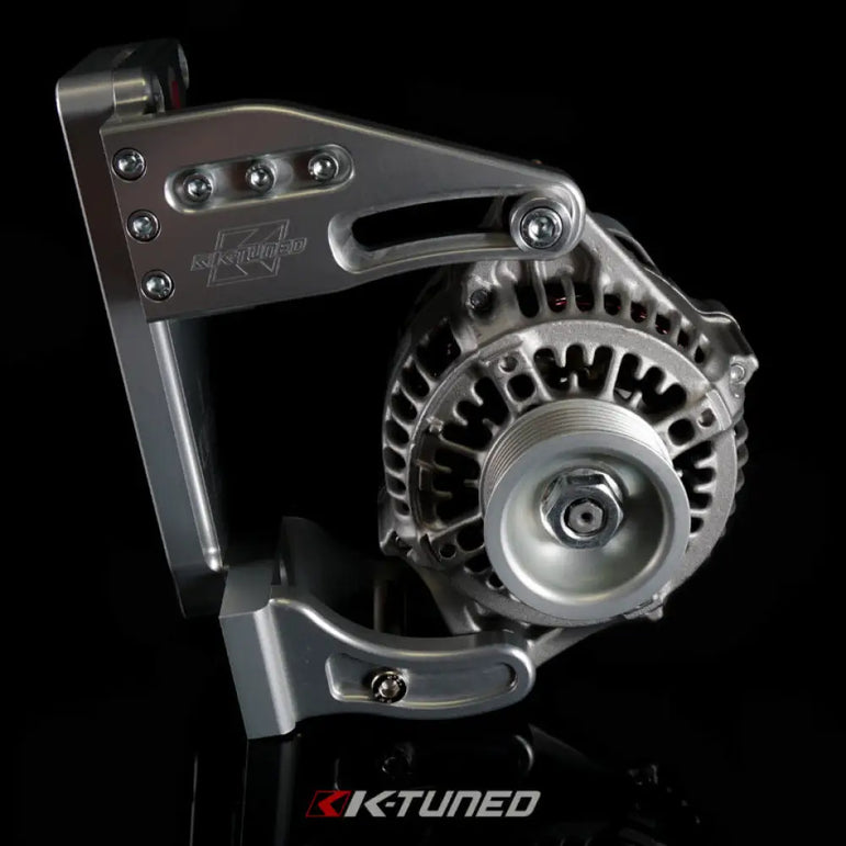 K-Tuned Complete B-Series Alternator Water Plate Kit With Electric Water Pump
