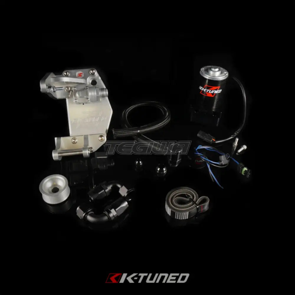 K-Tuned Complete B-Series Alternator Water Plate Kit With Electric Water Pump