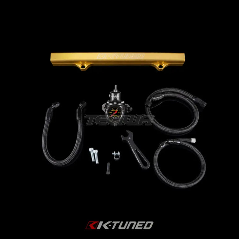 K-Tuned OEM Style Fuel System For K-Swapped Cars Gold Fuel Rail Fuel Rails