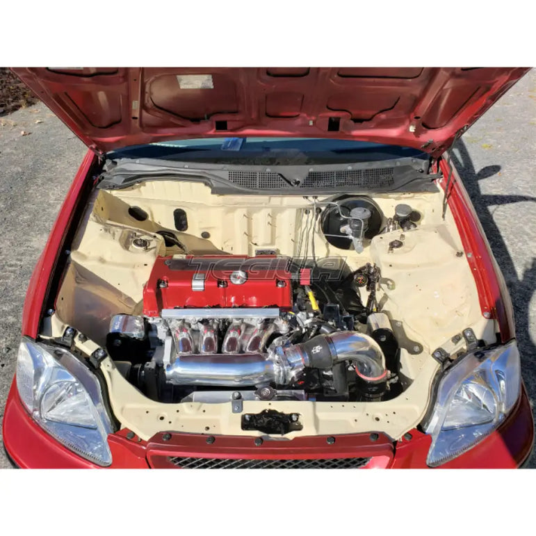 K-Tuned Passenger Side Radiator Kit Honda Civic EG EK Integra DC2