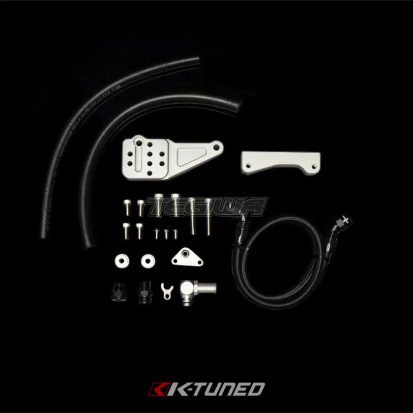 K-Tuned Power Steering Relocation Kit K-Swap and Integra DC5