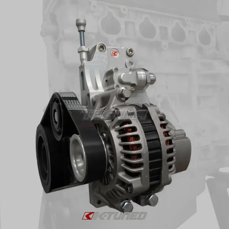 K-Tuned Water Plate With Alternator Brackets Honda K-Series