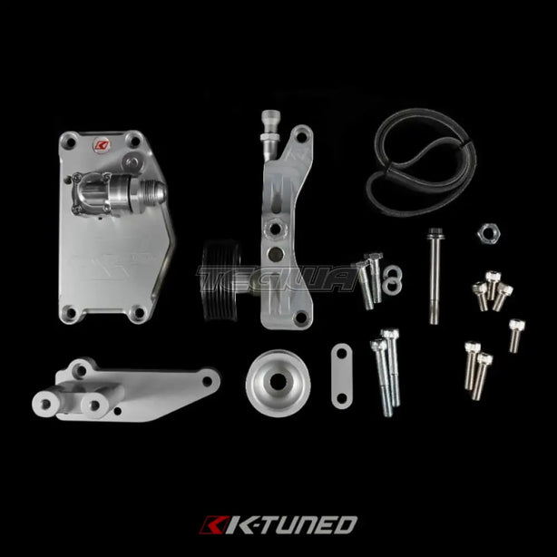K-Tuned Water Plate With Alternator Brackets Honda K-Series