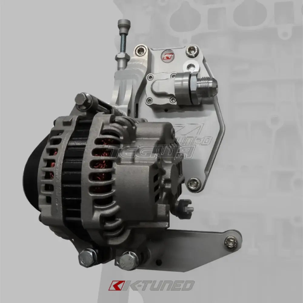 K-Tuned Water Plate With Alternator Brackets Honda K-Series