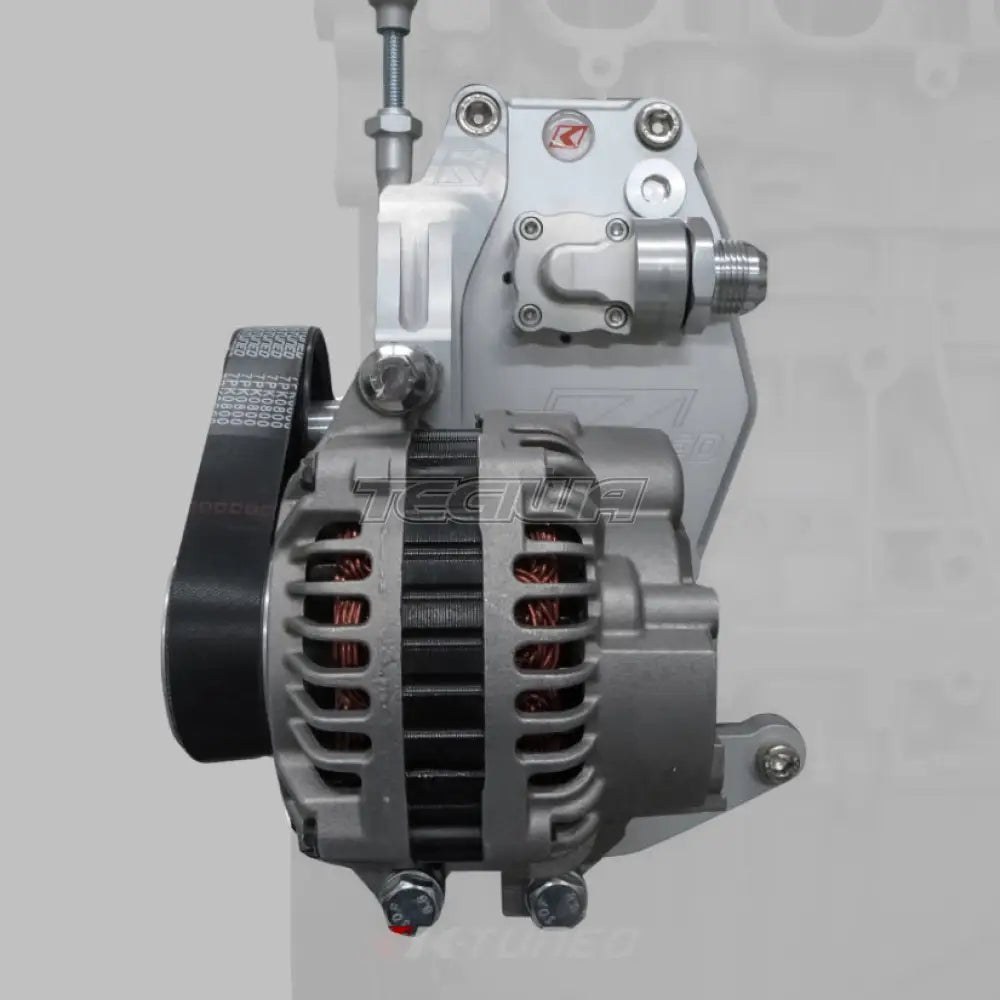 K-Tuned Water Plate With Alternator Brackets Honda K-Series