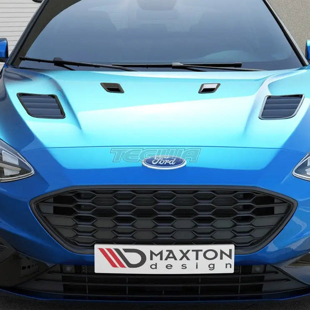 Maxton Design Bonnet Vents Bigger Ones Ford Focus MK4 ST ST-Line