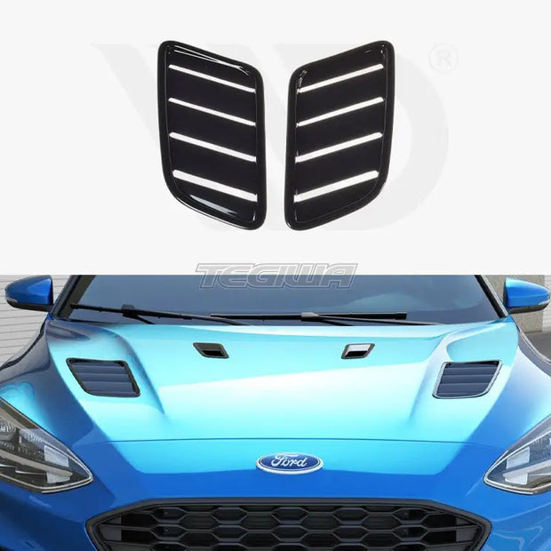 Maxton Design Bonnet Vents Bigger Ones Ford Focus MK4 ST ST-Line