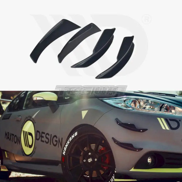 Maxton Design Canards Ford Fiesta 7 ST Facelift 01-16