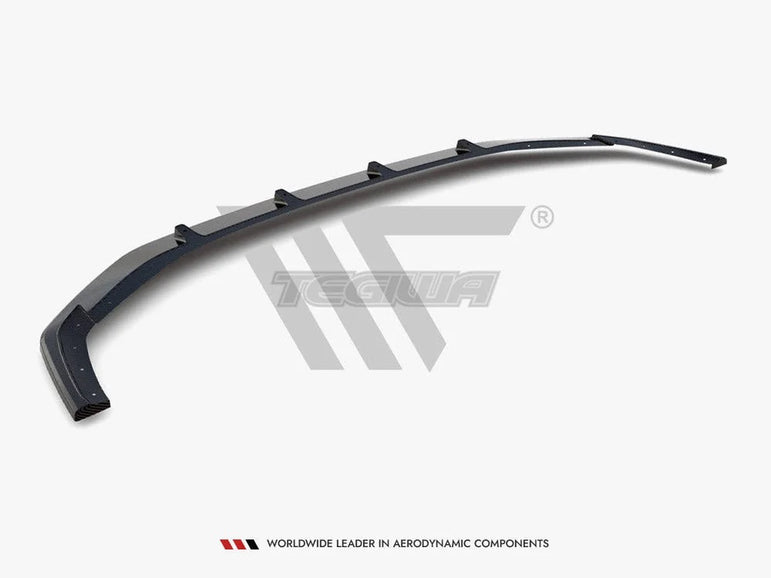 Maxton Design Carbon Fiber Front Splitter Audi RS6 C8 RS7 C8