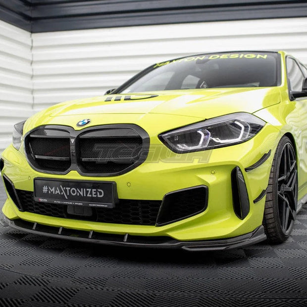 Maxton Design Carbon Fiber Front Splitter BMW 1-Series F40 M-Pack M135i