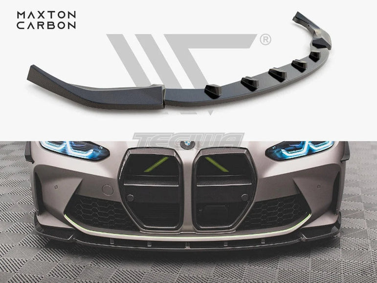 Maxton Design Carbon Fiber Front Splitter V.1 BMW M3 G80