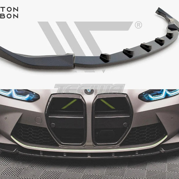 Maxton Design Carbon Fiber Front Splitter V.1 BMW M4 G82