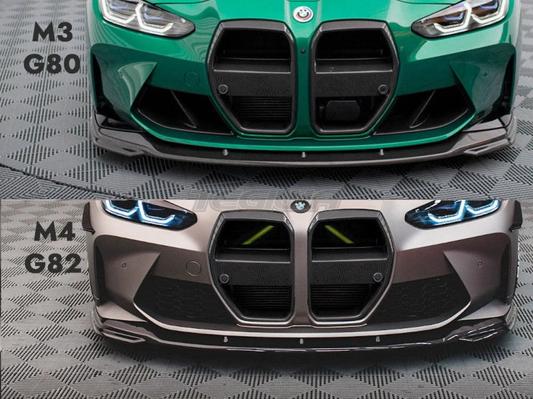 Maxton Design Carbon Fiber Front Splitter V.2 BMW M3 G80