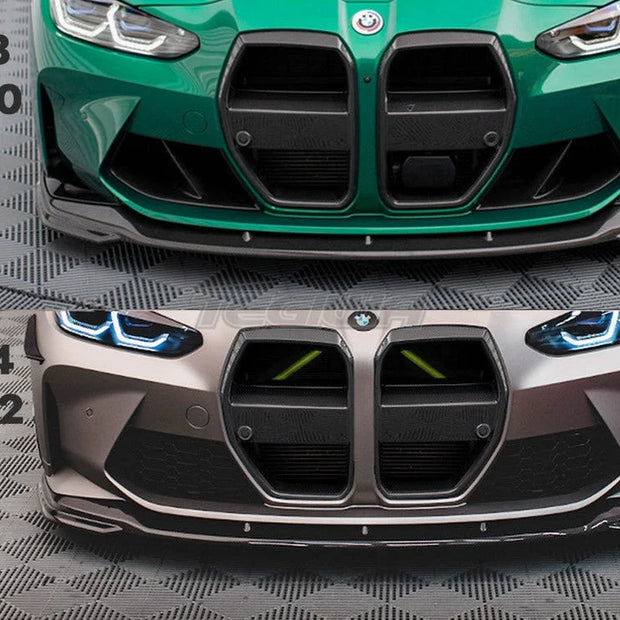 Maxton Design Carbon Fiber Front Splitter V.2 BMW M4 G82