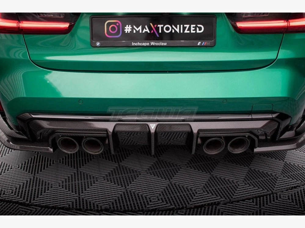 Maxton Design Carbon Fiber Rear Diffuser BMW M3 G80