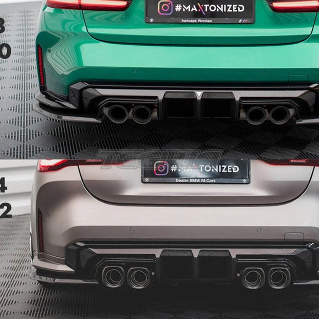 Maxton Design Carbon Fiber Rear Diffuser BMW M3 G80