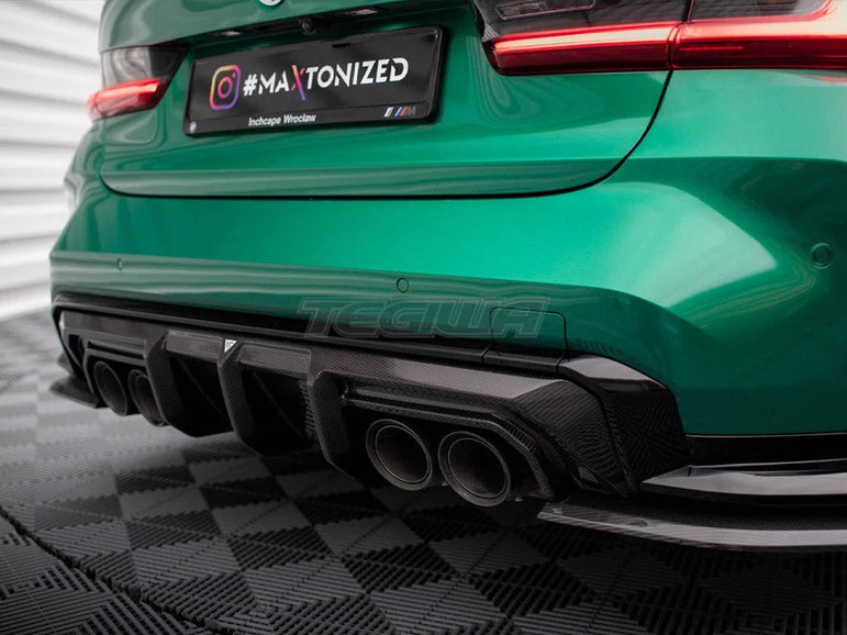 Maxton Design Carbon Fiber Rear Diffuser BMW M3 G80
