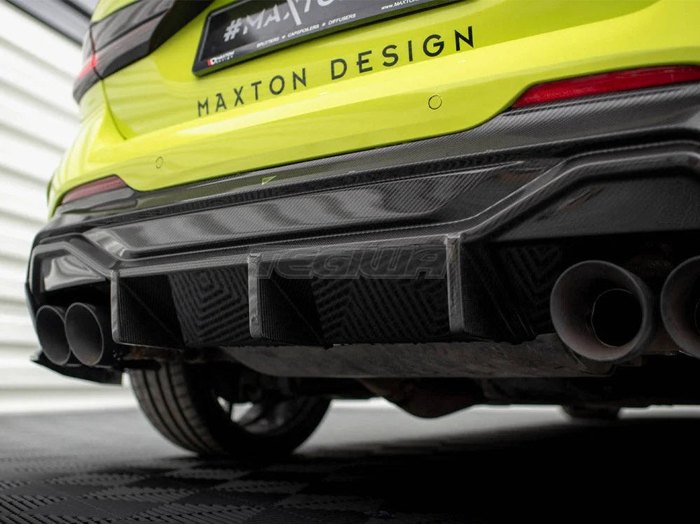 Maxton Design Carbon Fiber Rear Diffuser V.1 BMW 1-Series F40 M-Pack M135i