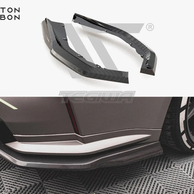 Maxton Design Carbon Fiber Rear Side Splitters BMW M4 G82