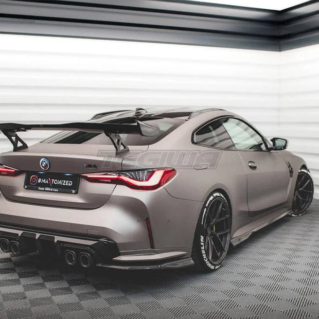 Maxton Design Carbon Fiber Rear Side Splitters BMW M4 G82