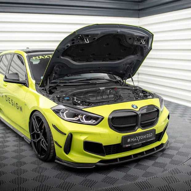 Maxton Design Carbon Fiber Strut Bar Cover BMW 1-Series F40 M135i